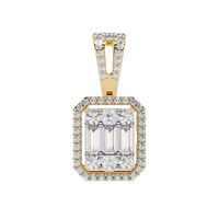 #CNP03 Solitaire Nature Diamond Necklaces