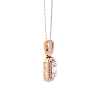 #CNP03 Solitaire Nature Diamond Necklaces