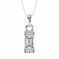 #CNP04 Micro-Prong Diamond Necklaces
