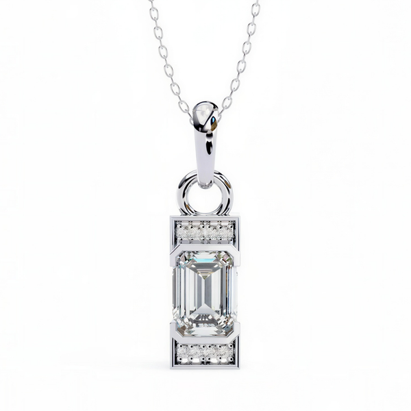 #CNP04 Micro-Prong Diamond Necklaces