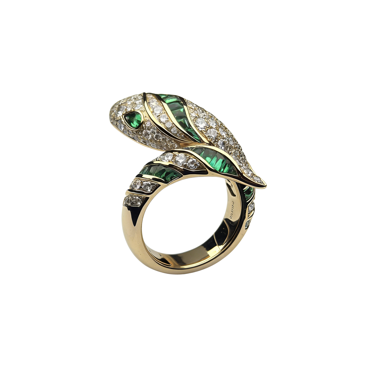 Emerald Serpentis Ring