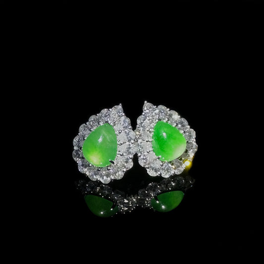 【Orient Pearl Collection】Lunar Halo Earring