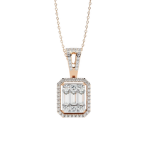 #CNP03 Solitaire Nature Diamond Necklaces