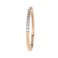 #B33 18K Gold Baguette & Round Skinny Bracelets