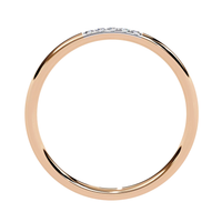 #CR16 Classic Five-Stone Petite Natural Diamond Ring