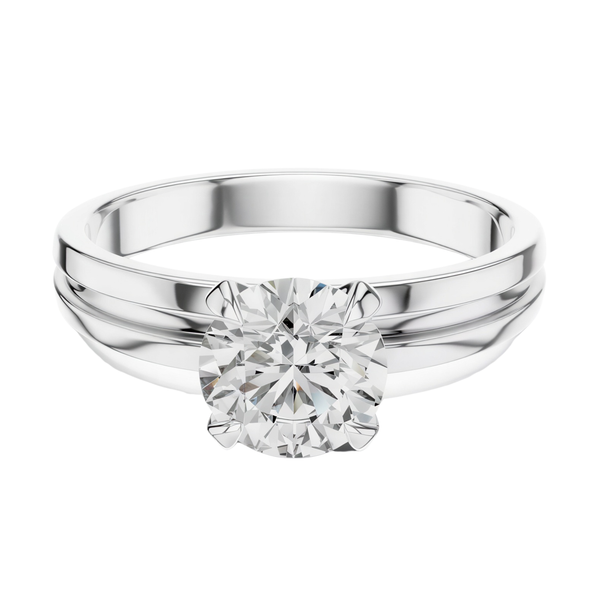 #CR17 Mono Solitaire Diamond Ring