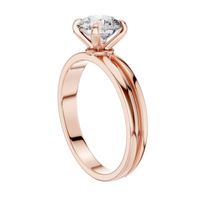 #CR17 Mono Solitaire Diamond Ring