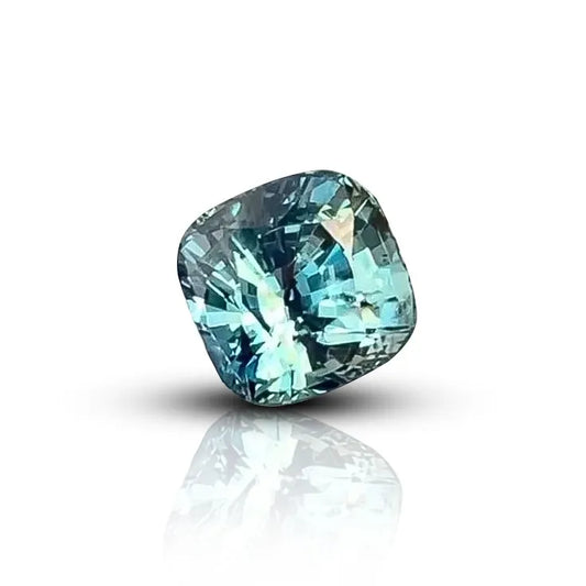 Unheated Teal Sapphire 2.02 ct.