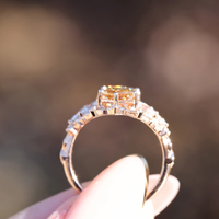 #98 Briar Rose Starlight Diamond Rings