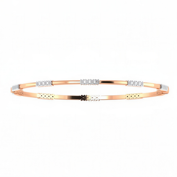 #B39 Modern Bangle Diamond Bracelet