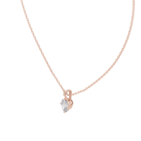 #CNP01 Oval Mono Solitaire Necklaces & Pendants