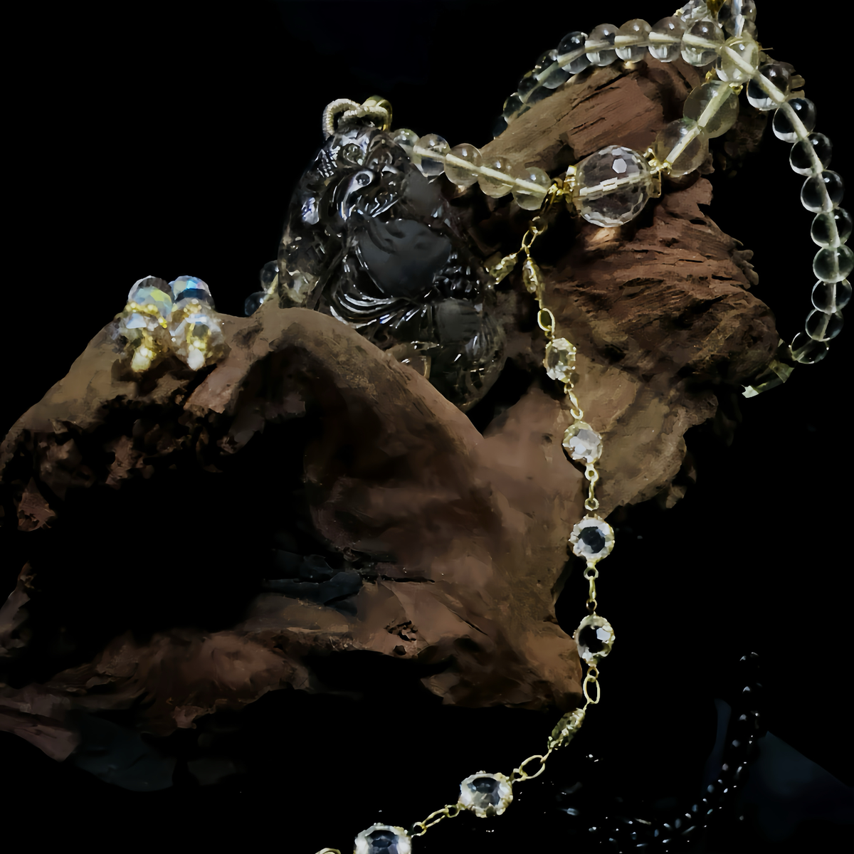 【Orient Pearl Collection】Obsidian Kitsune