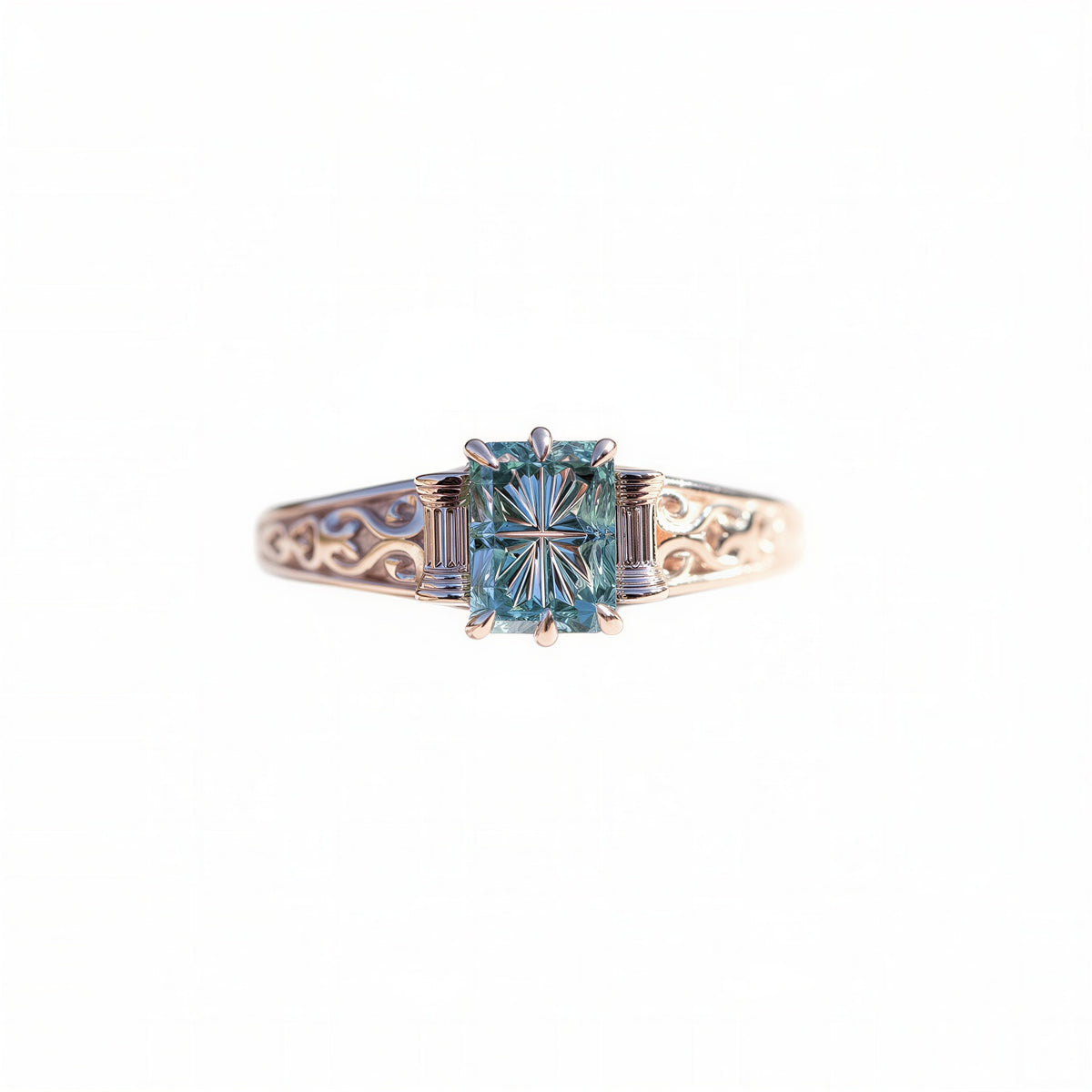 #97 Hephaestus Diamond Rings
