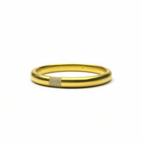 Pure Gold CZ Bangle Bracelet SZ0000519