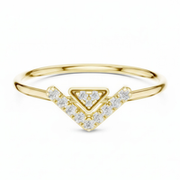 #CR13 Light Wt Diamond Ring