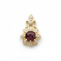 #305 Garnet Heir Studs