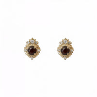 #304 Thorn of Garnet Studs